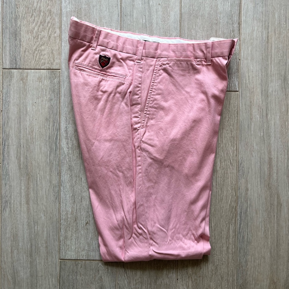 Polo by Ralph Lauren Polo Golf Pant / Chinos / Dress Pants (Pink, 34 x 32)